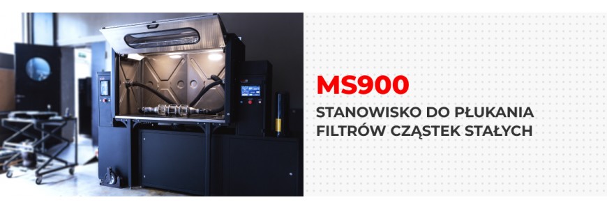 Stanowisko do płukania filtrów cząstek stałych MS900